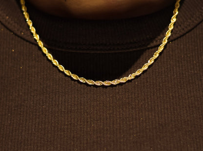 scarlet and saige lola rope necklace 18k gold filled