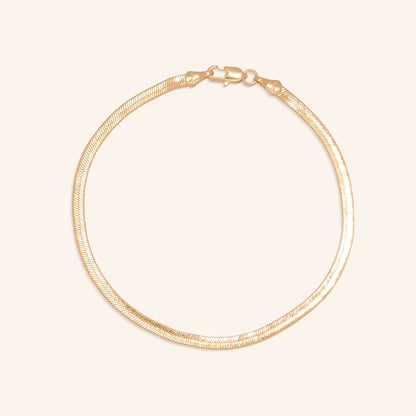 scarlet and saige fluidity 18k gold filled anklet