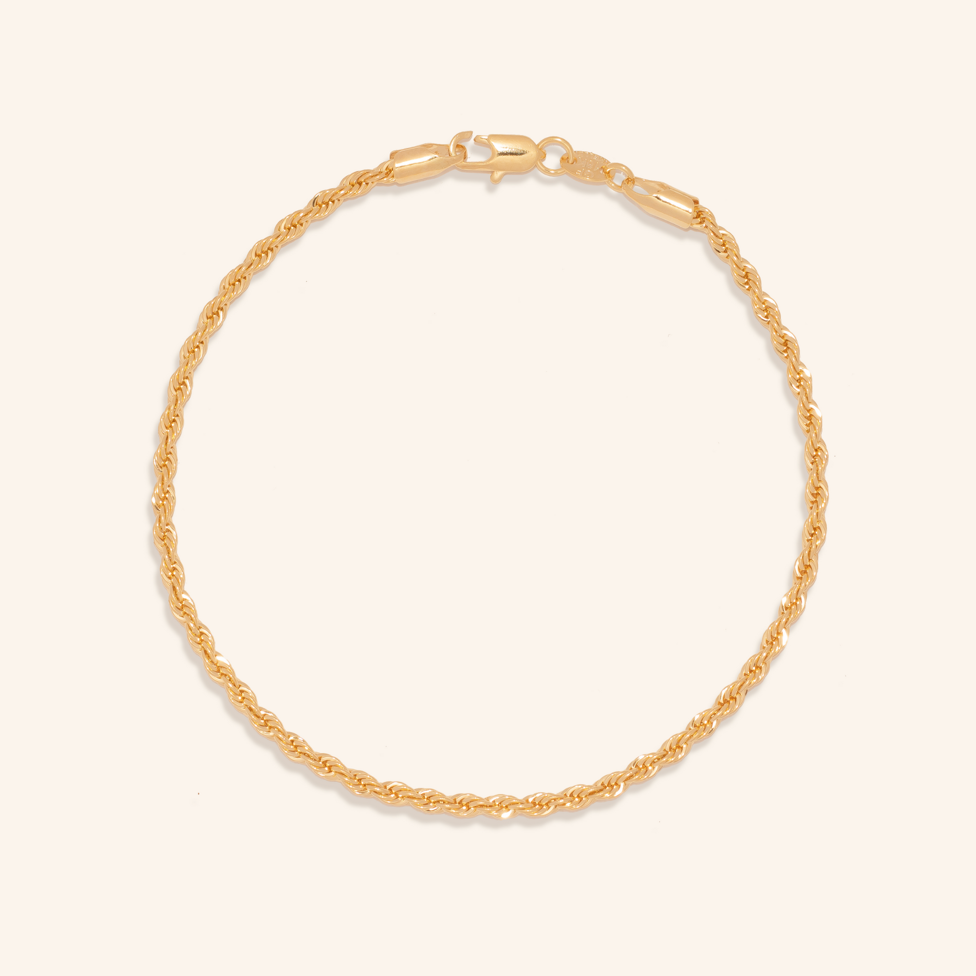 scarlet and saige lola rope chain anklet 18k gold filled nairobi kenya